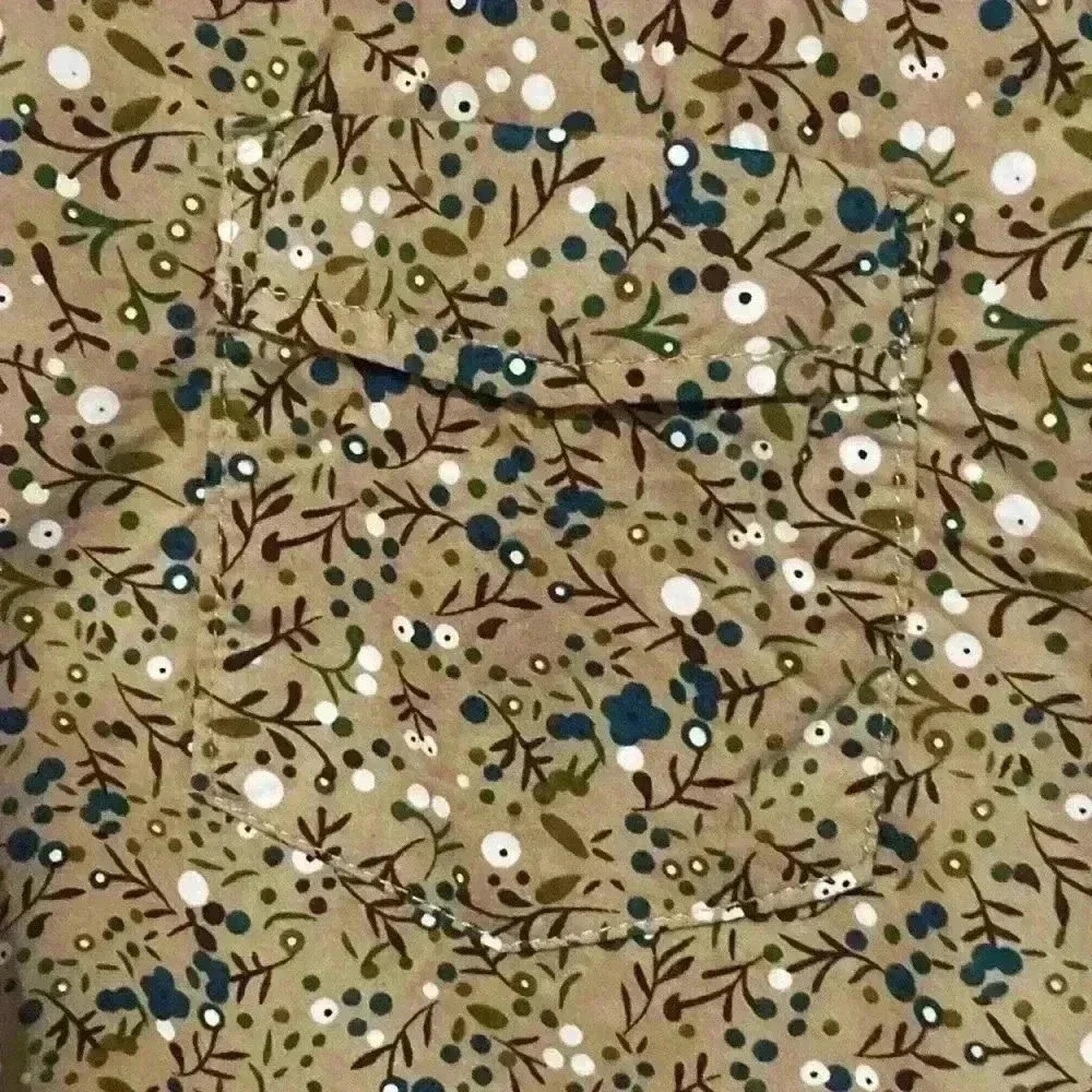 Descendant of Thieves by Bres Ladre men’s large brown w/floral limited edition - Picture 6 of 15